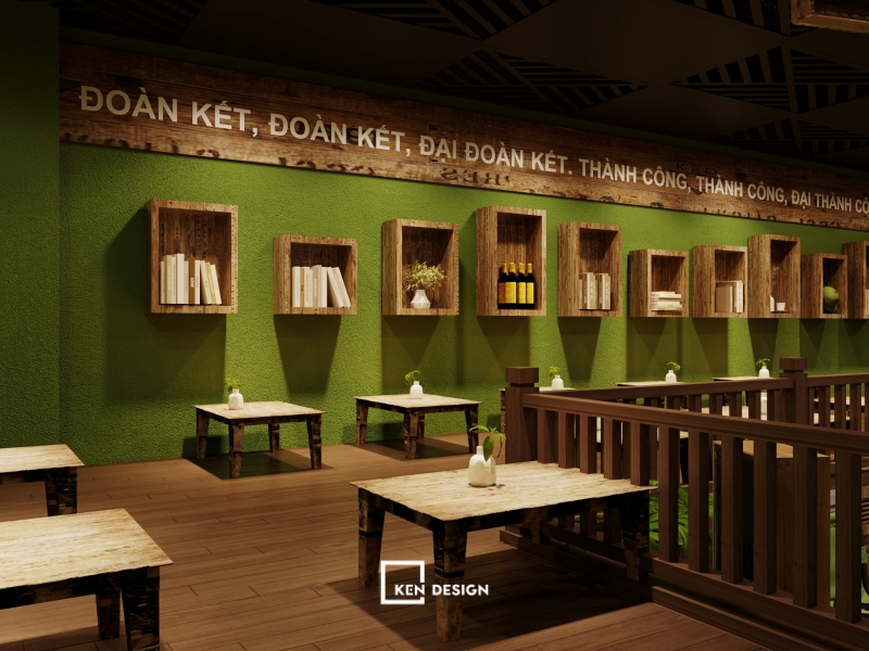 Thiết kế KAKA Cafe tại Hàn Quốc cực thu hút